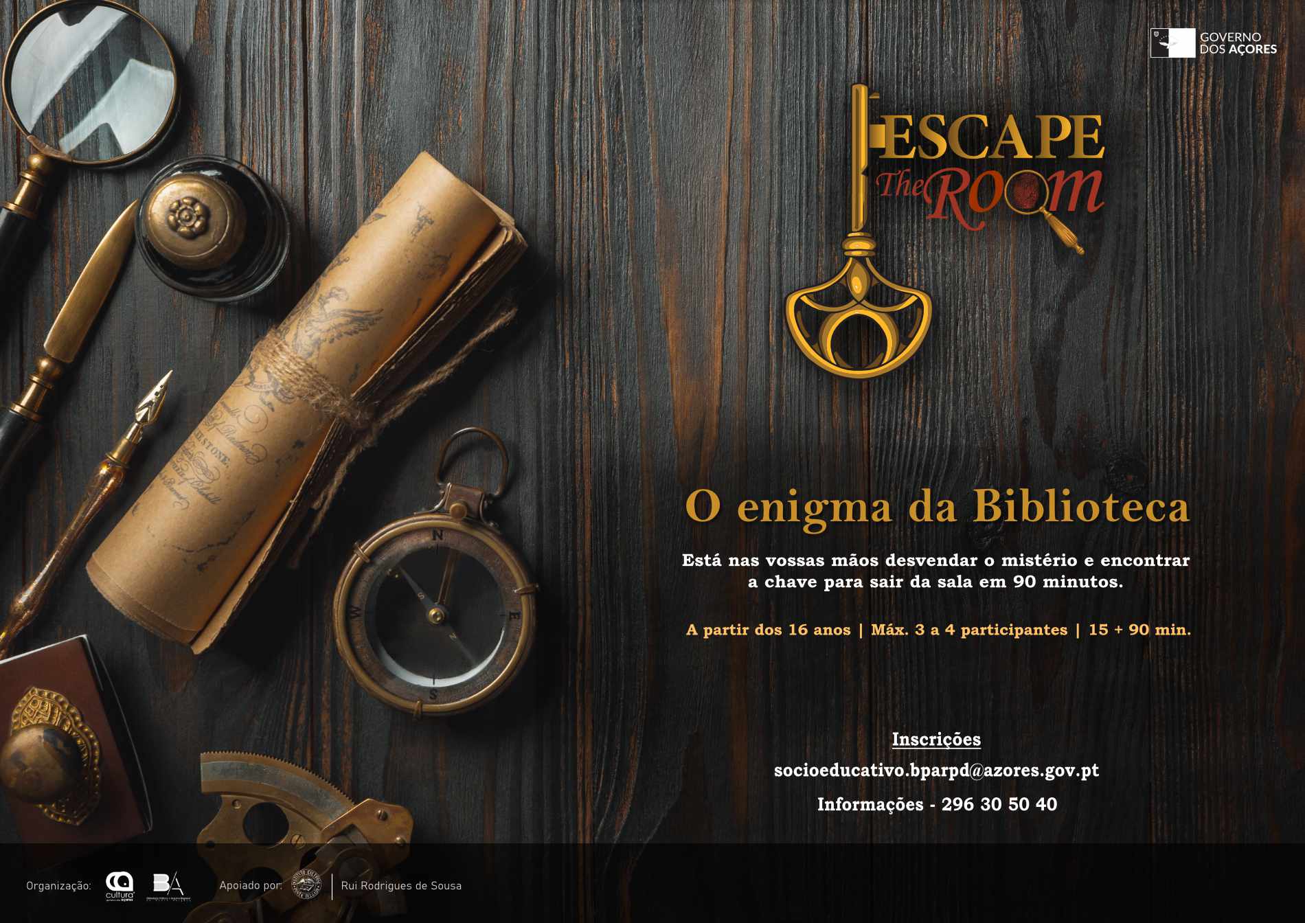 Arquivos escape room - Enigma Room