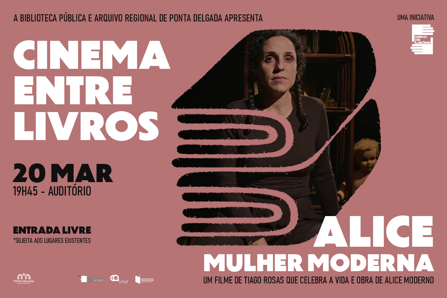 “Alice, Mulher Moderna” celebra o Dia Mundial da Poesia na Biblioteca Pública e Arquivo Regional de Ponta Delgada