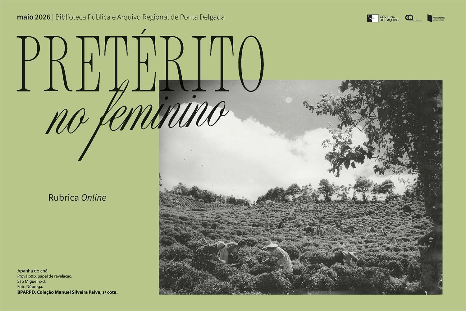 Pretérito no feminino – Maio