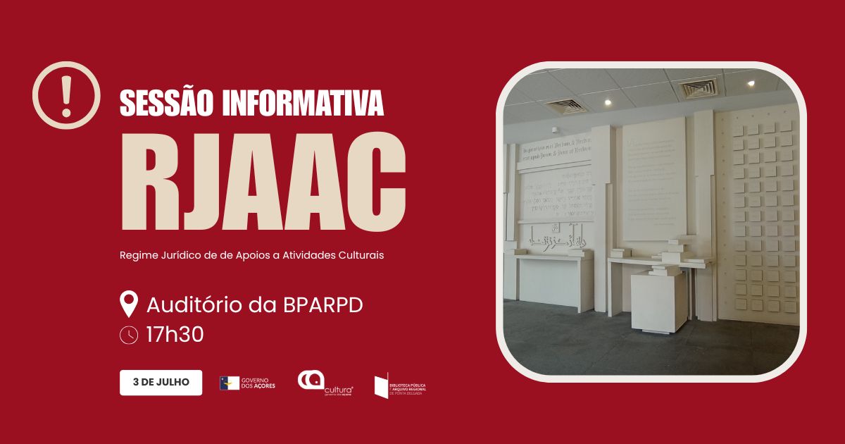 SESSÃO INFORMATIVA SOBRE O RJAAC